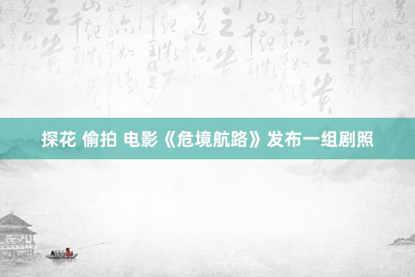 探花 偷拍 电影《危境航路》发布一组剧照